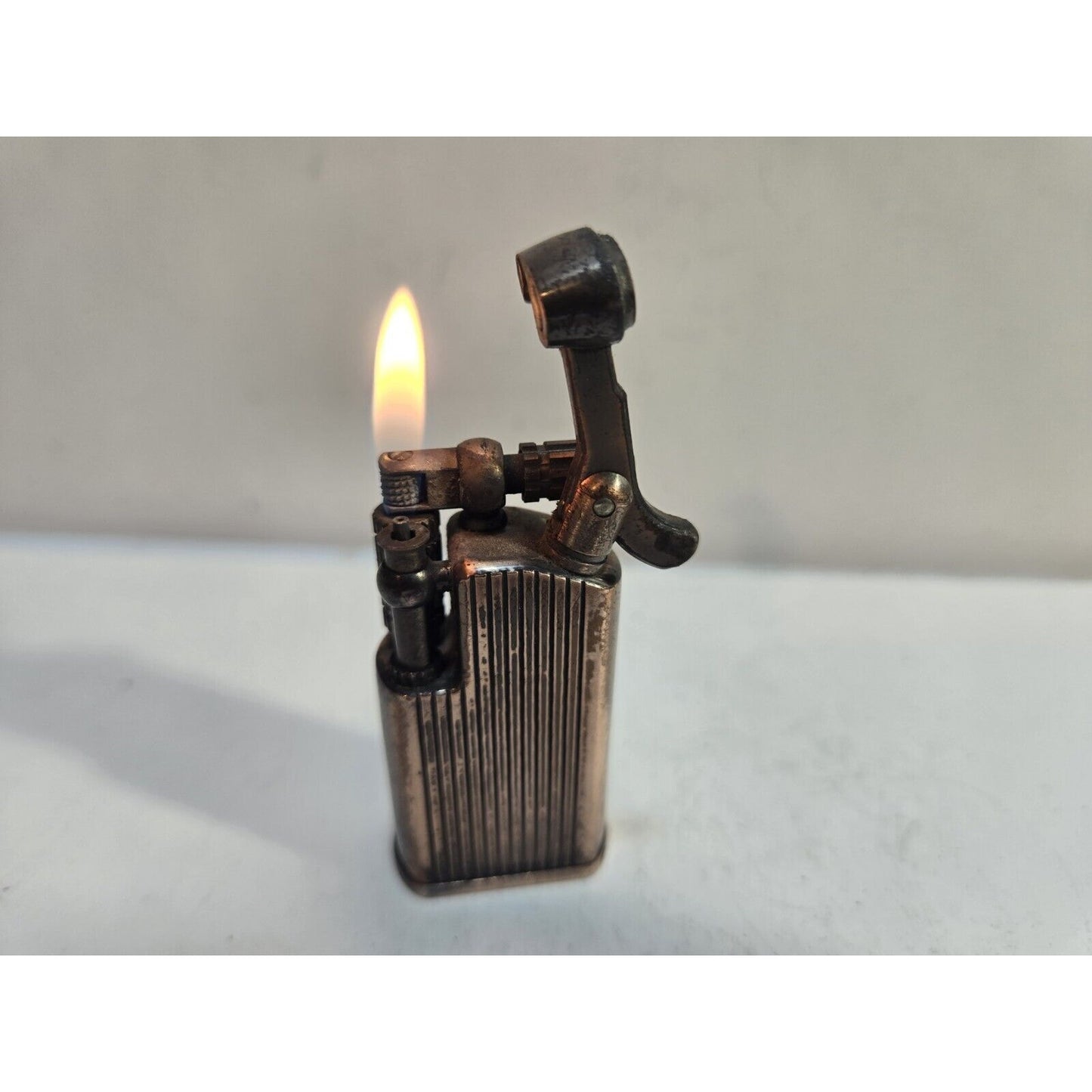 Working Vintage Brass LIGHTER MARUMAN GL 67 / Lift  Arm 6869/37
