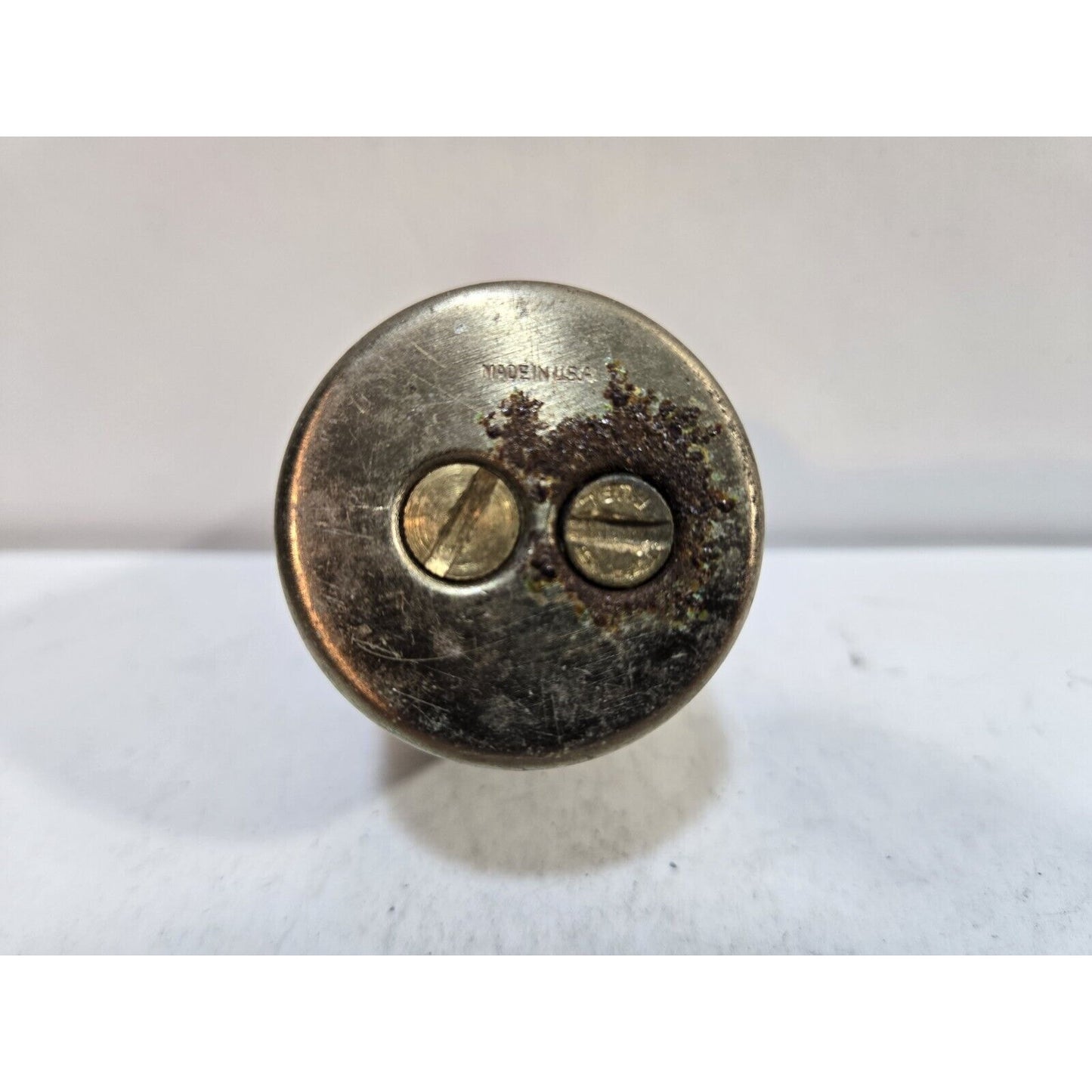 Vintage Working EVANS Brass Table Lighter INSERT Fits 1 1/2" Round Base 7117/22