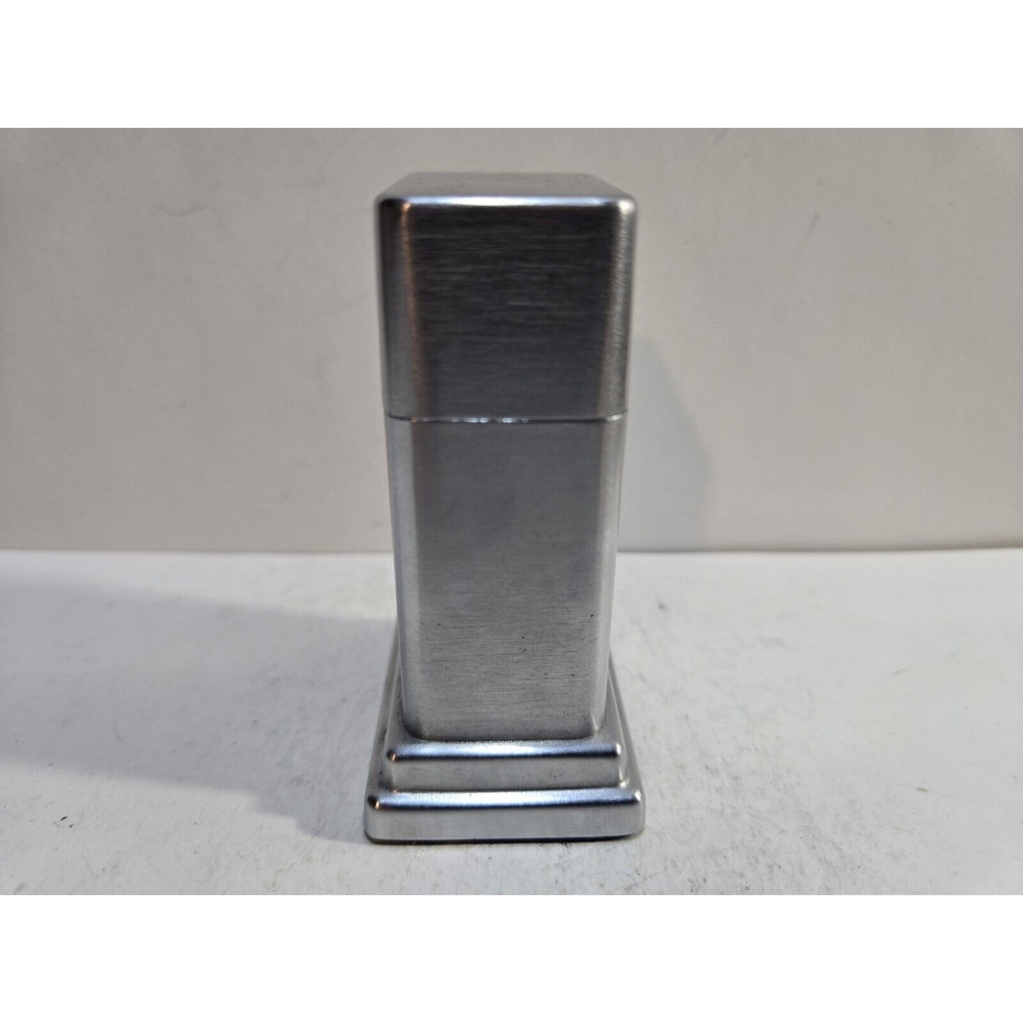 Vintage Working 1950s Zippo Barcroft Table Lighter Lorain National Bank 7442/13