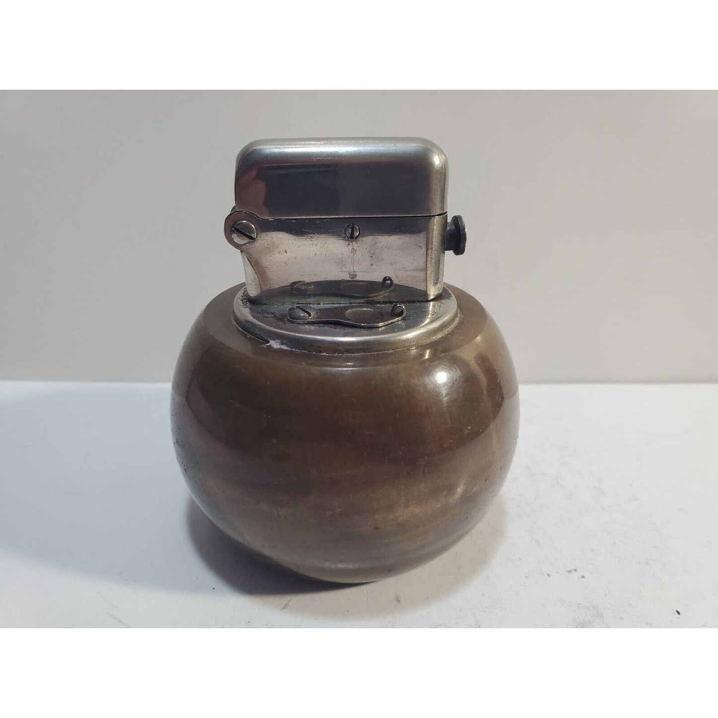 Working Vintage Thorens Marble Base Table Lighter Double Claw 6773/40