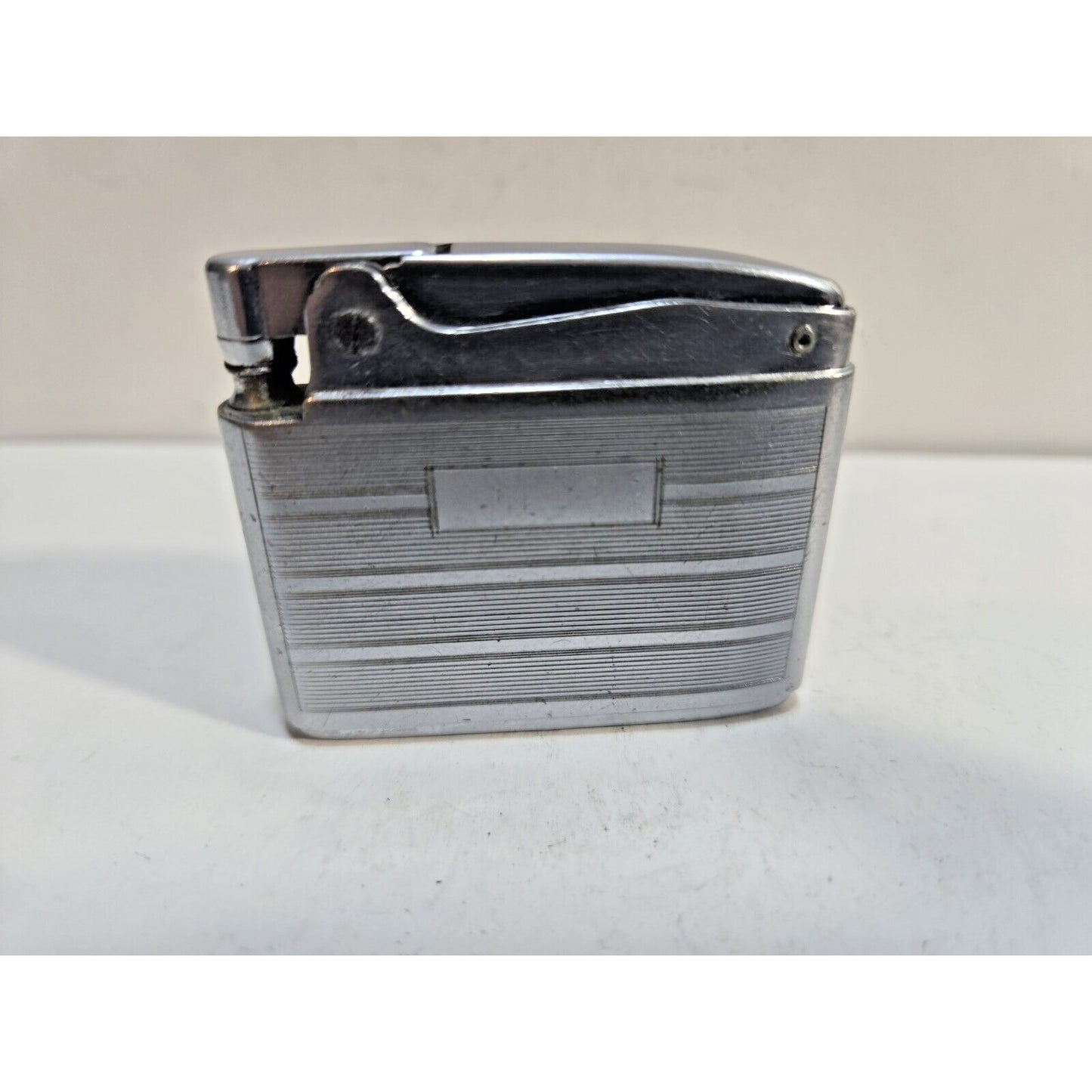 Vintage Working Ronson ADONIS Silver Tone Lighter 6873/26