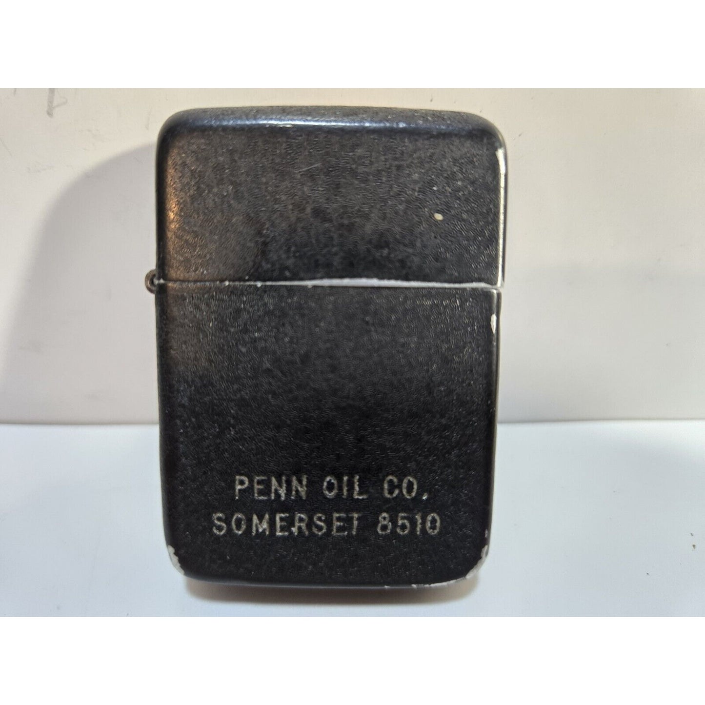 Working Matawan THE WINDY 3 Barrel Black LIGHTER Penn Oil Co. 6826/27