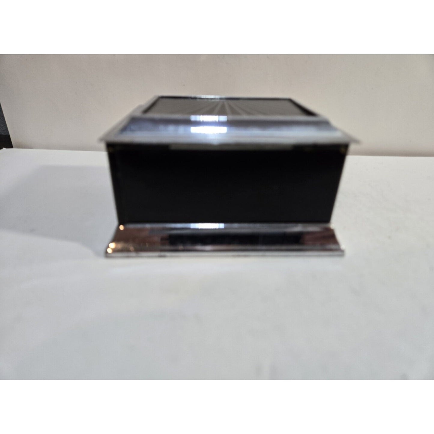 Vintage Art Deco Enamel & Silver Tone Cigarette Dispenser Box, Case 7265/40