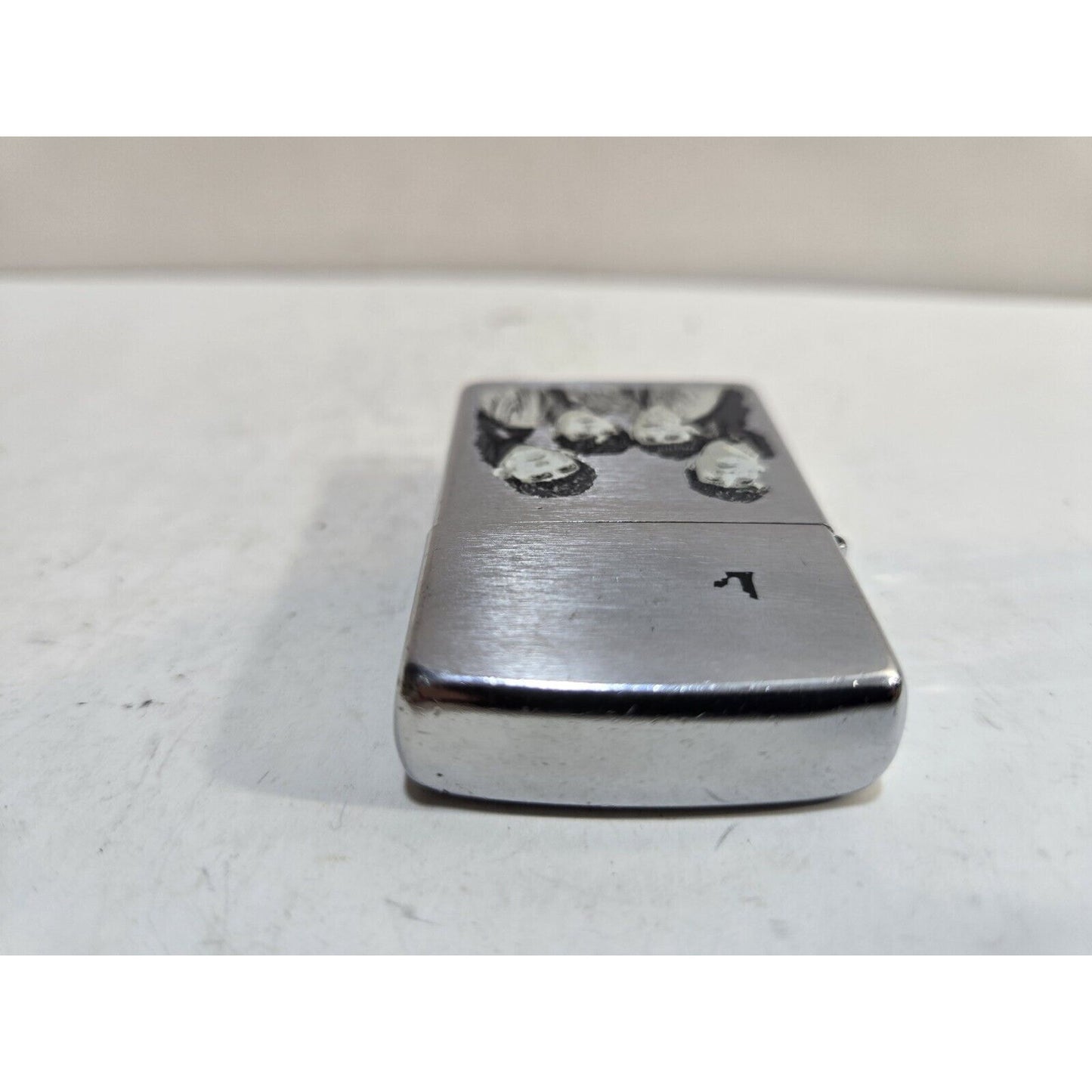 Working Vintage ZIPPO "The Beatles" Monochrome Lighter 7218/33