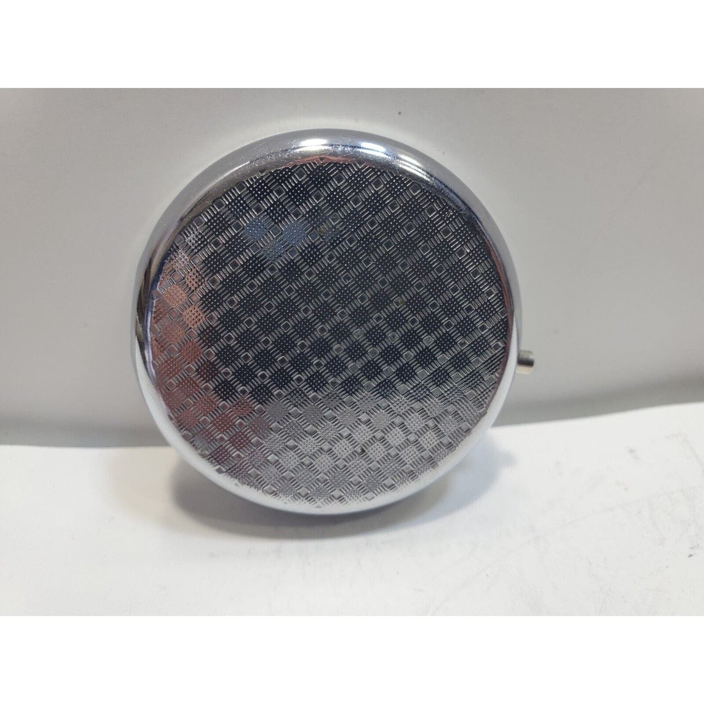 Vintage Pinup Girl Pill Mirror Case Risque 1 3/4" 6551/3