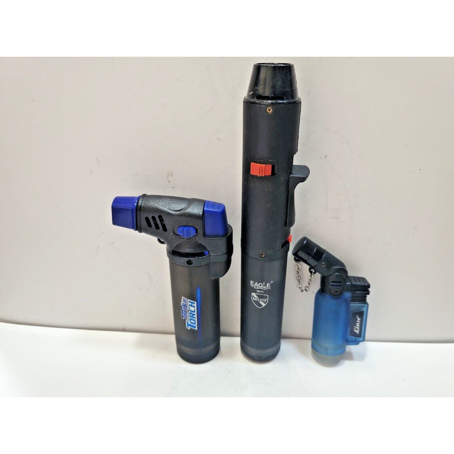 Lot Of 3 Vintage Working Torch Lighters, LOT OF 3 6303/35