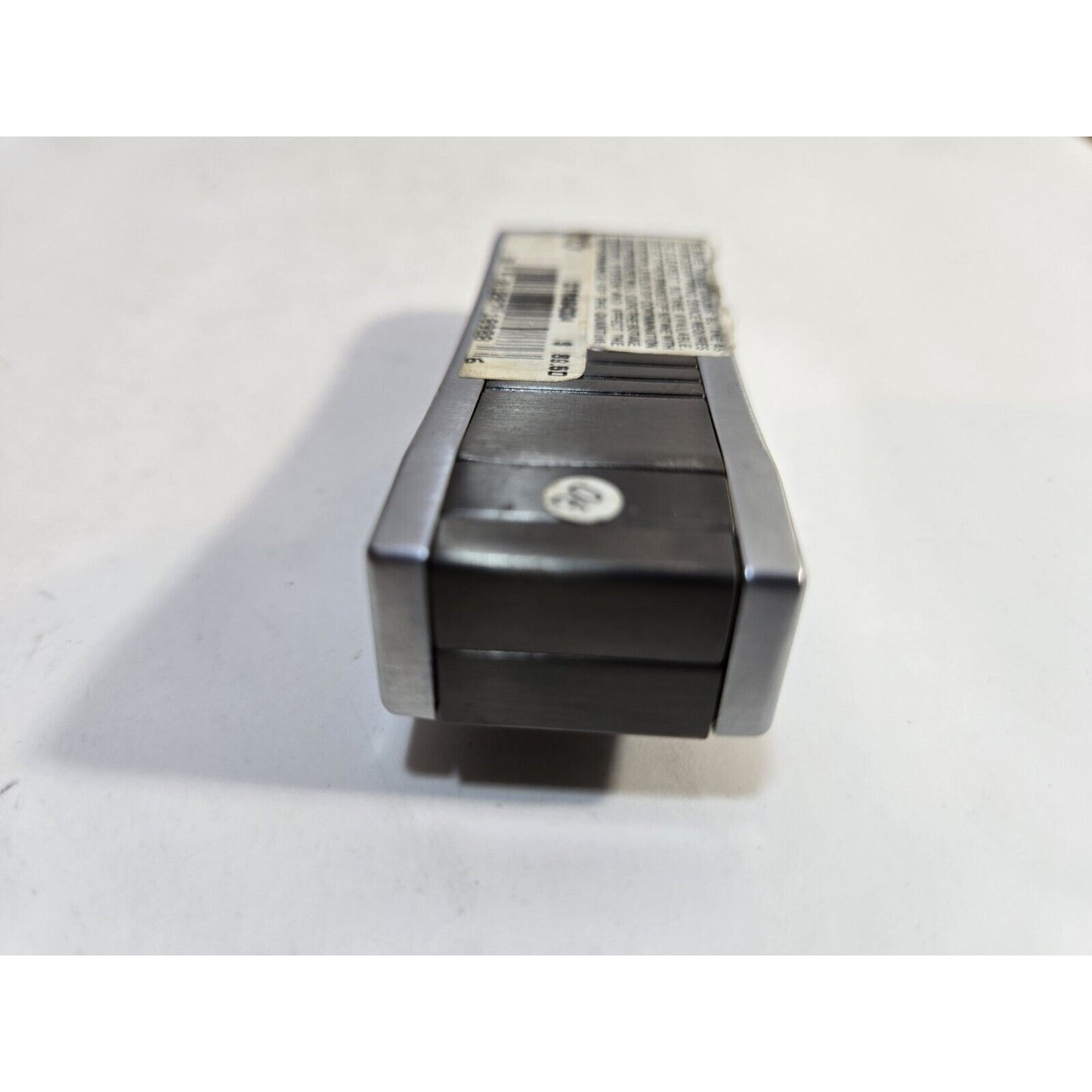 WORKING COLIBRI Dual Flame TORCH Silver, Gray Tone LIGHTER 6918-20/36