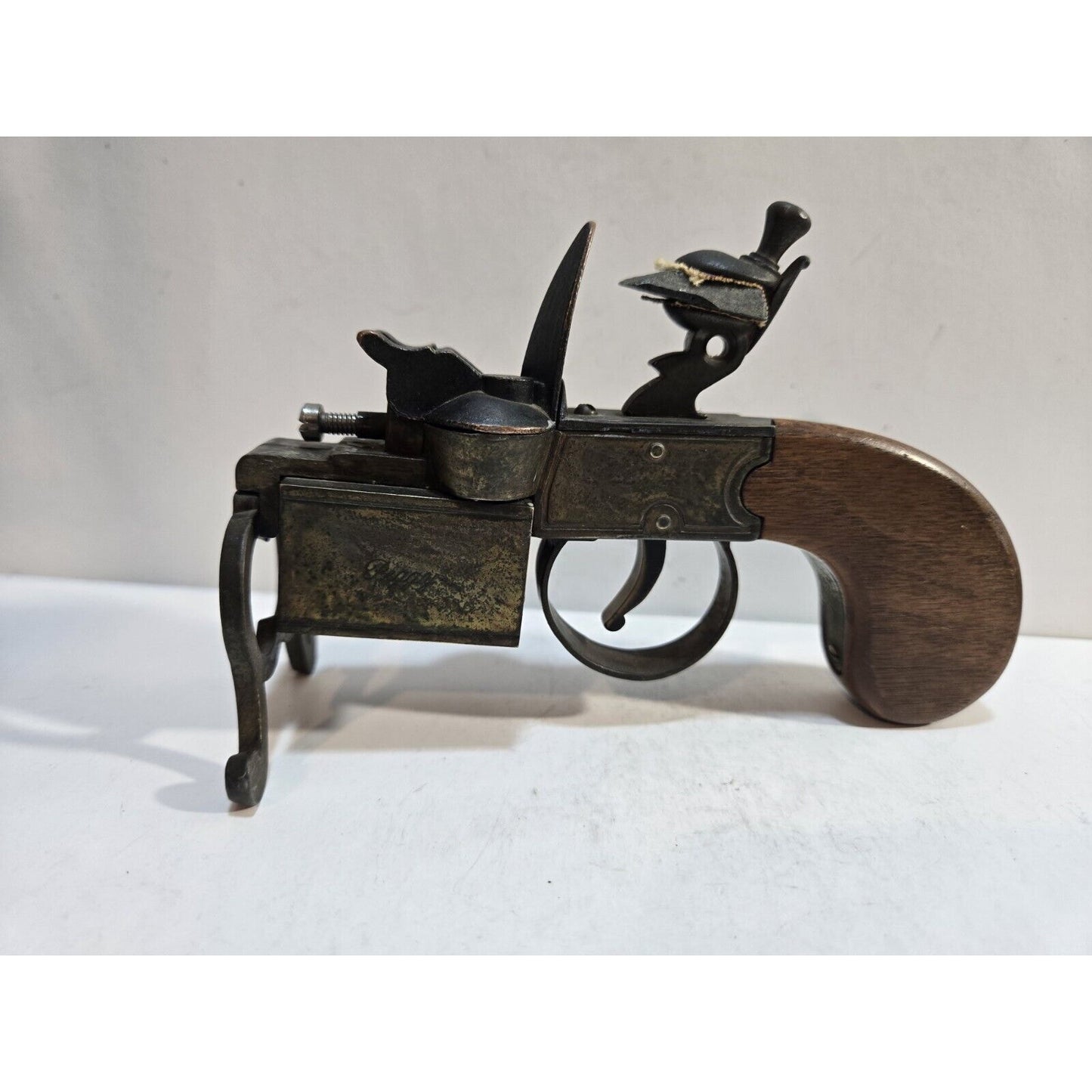 Vintage Table Lighter Dunhill Tinder Pistol 7593/40