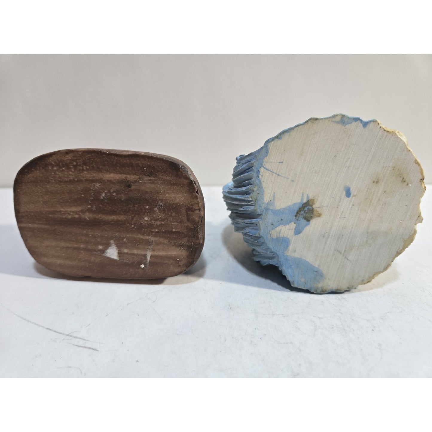 Lot Of 2 Ceramic Lighthouse Figurines