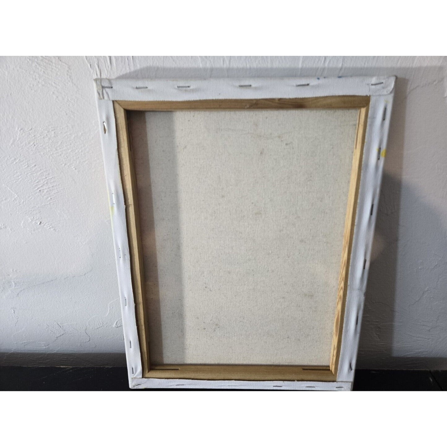 Tropical Palm Trees Sunset Beach Oil Painting Canvas Wall Art, Sighed 11 x 14"