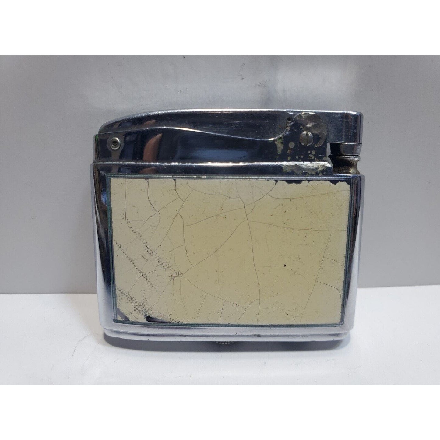 Vintage Working Ronson ADONIS Silver Tone Lighter 6668/26