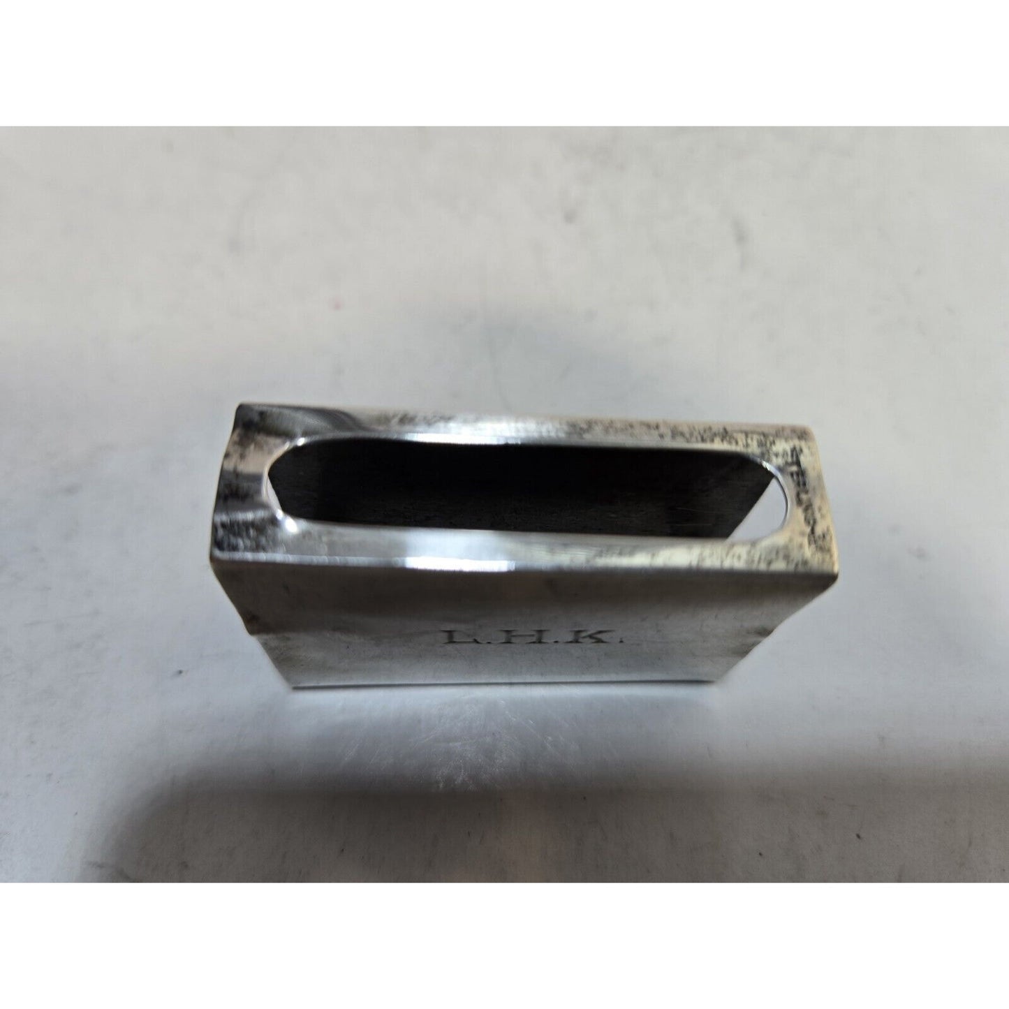 WEBSTER STERLING SILVER MATCHBOX MATCH BOX SAFE HOLDER CASE 6802/3