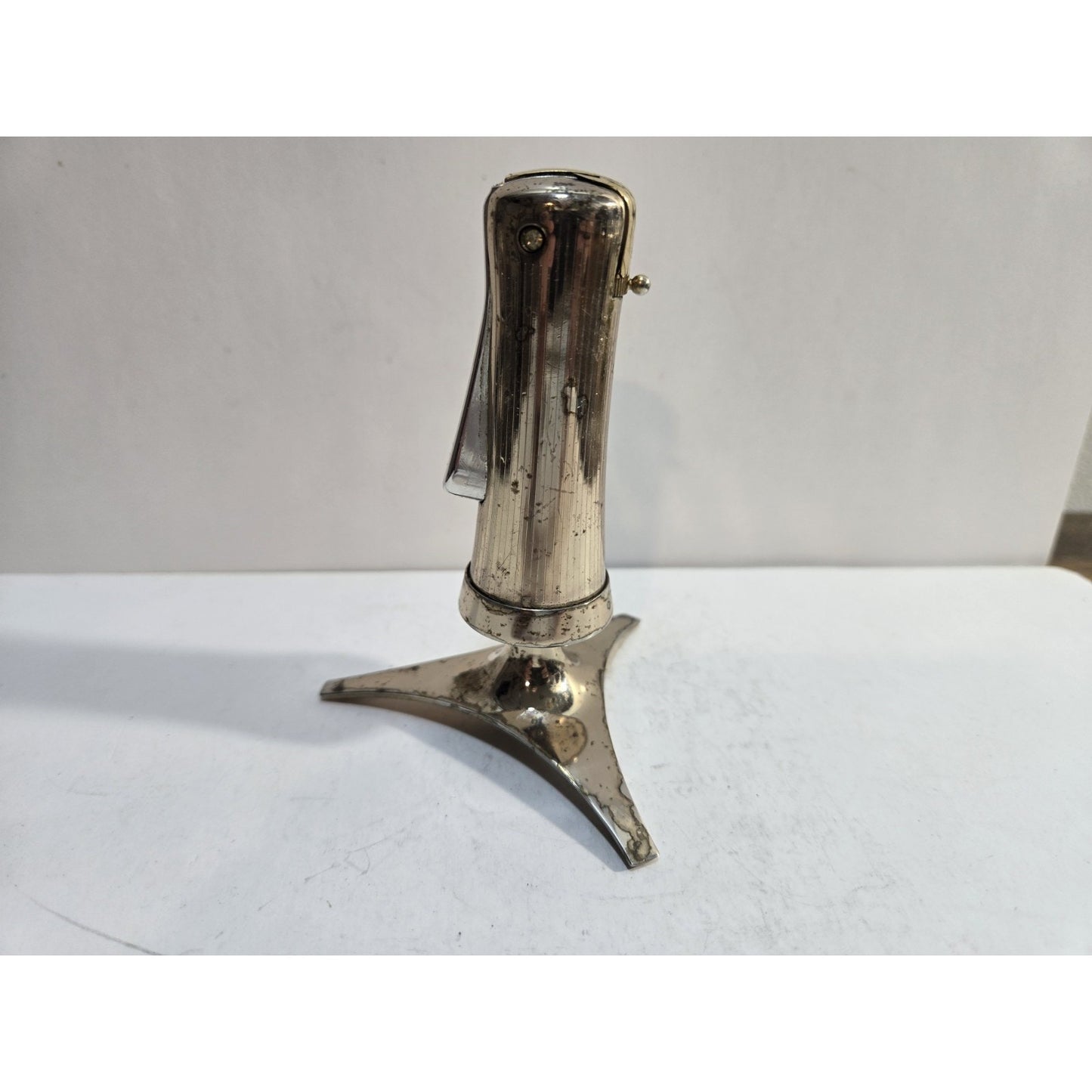 Working Vintage 1960's Ronson Varaflame Ladylite Butane Table Lighter 7863/13