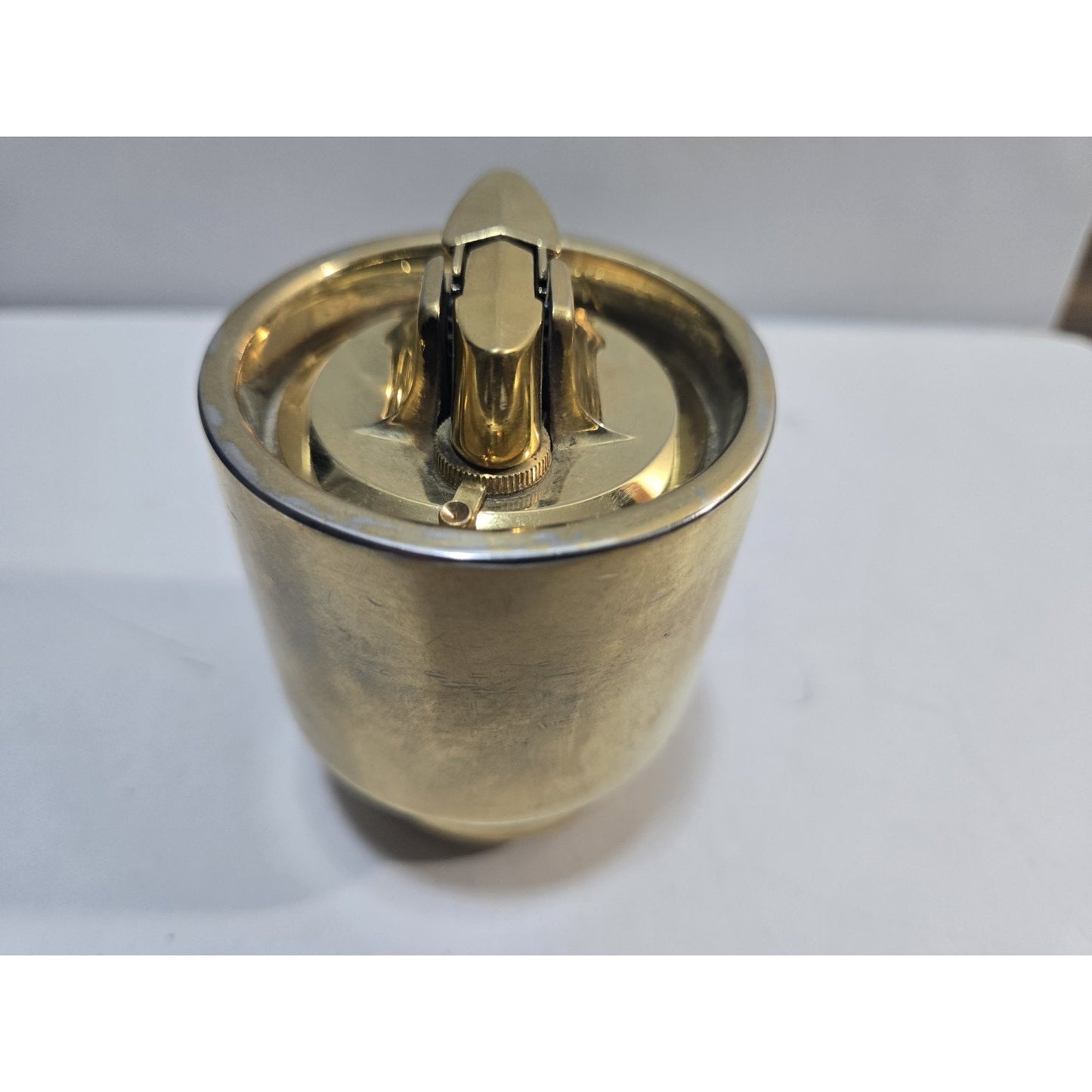 Working Vintage 1960's Ronson Varaflame 1 PD Butane Table Lighter 7939/13