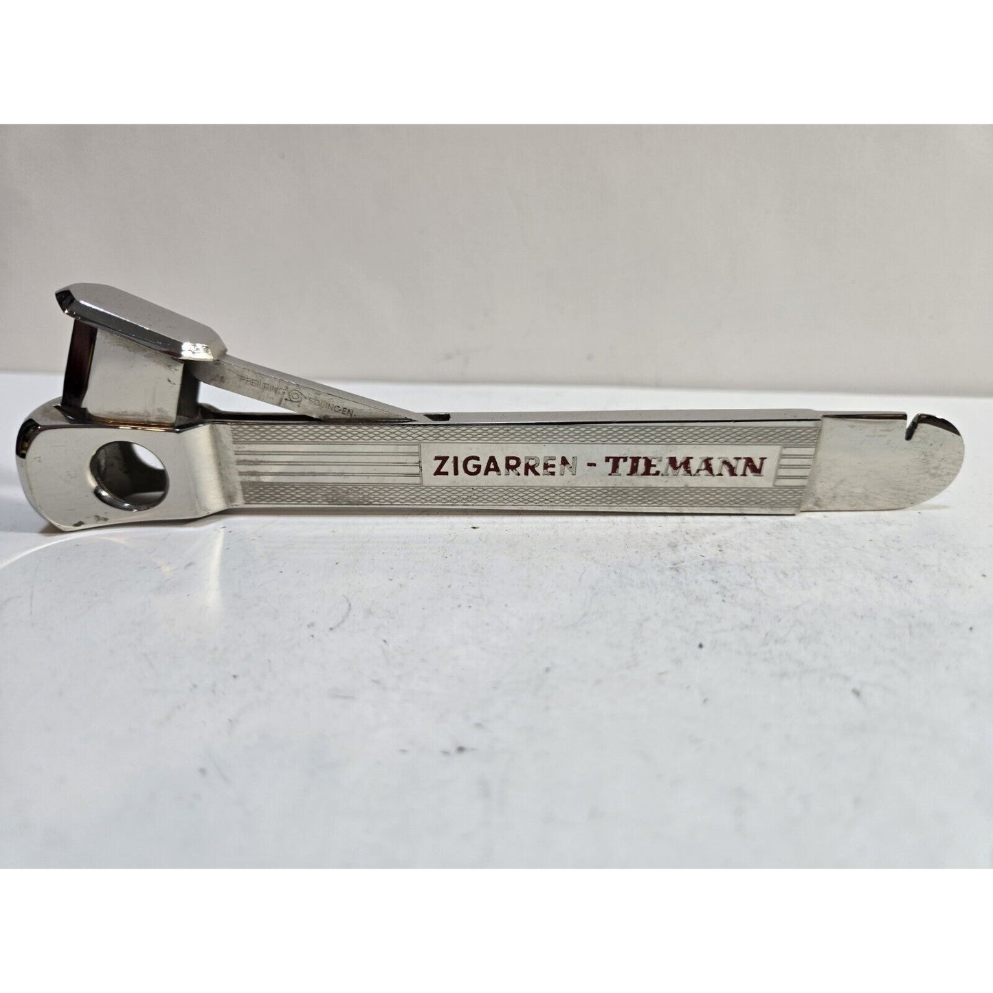 Vintage Cigar Cutter Solingen Germany ZAGAREEN TIEMANN 7114/6