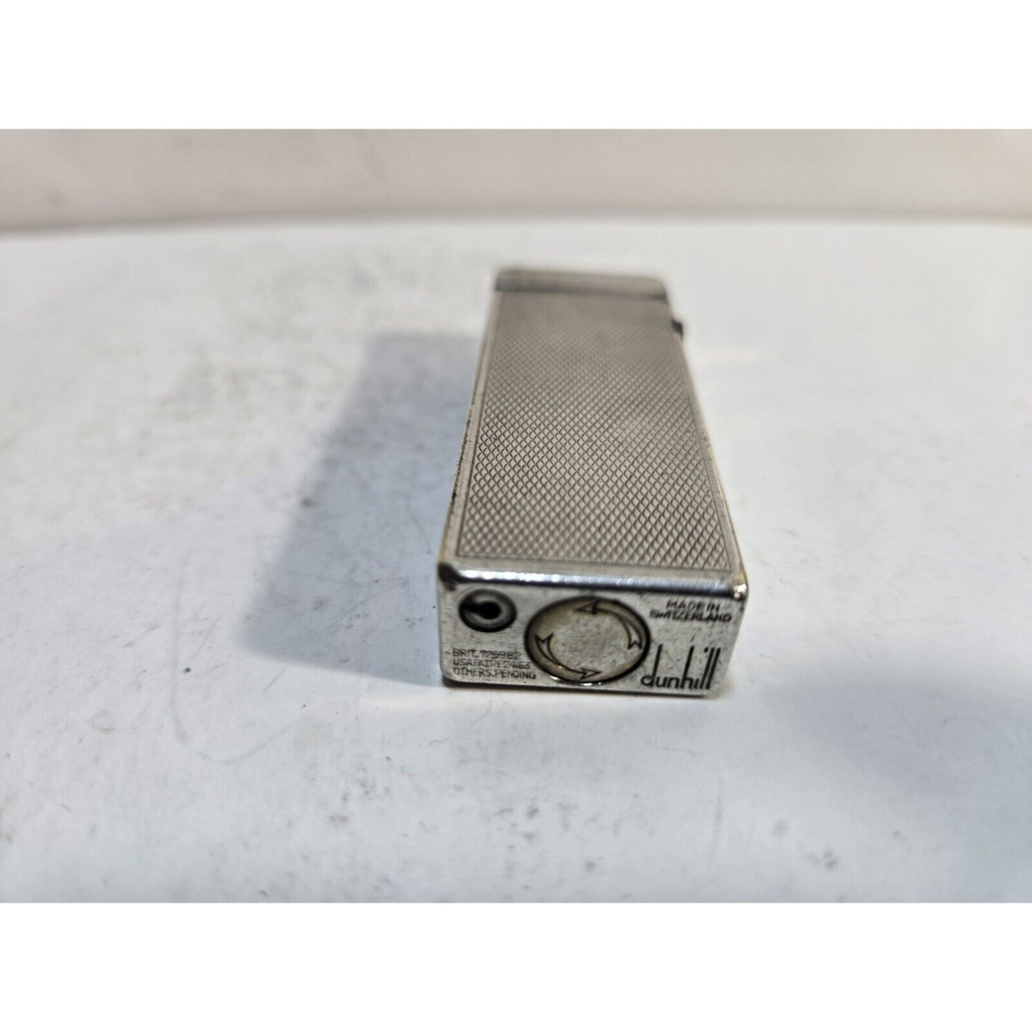 Vintage DUNHILL Rollagas Lighter Silver Tone SWISS MADE, 6820/37