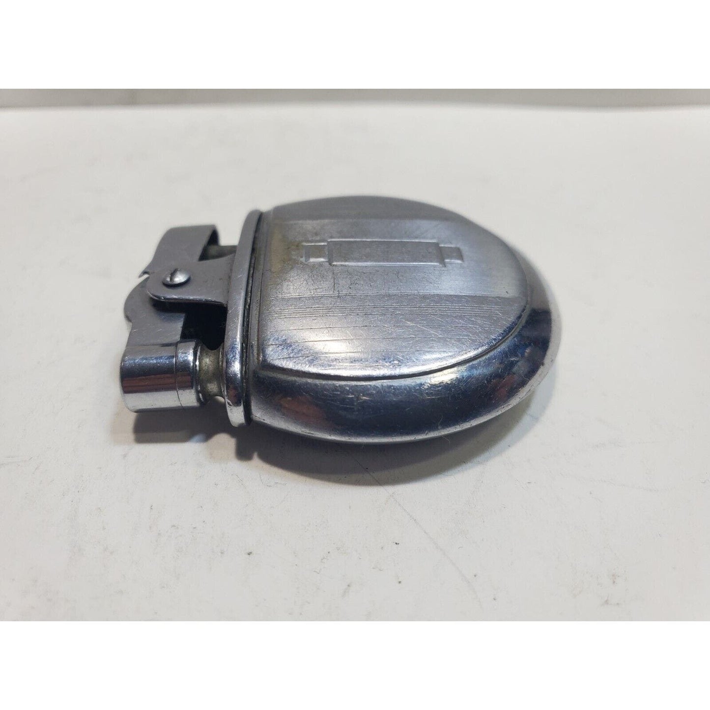 Vintage Working 1930's Ronson Rondette Silver Tone Lighter 6433/26