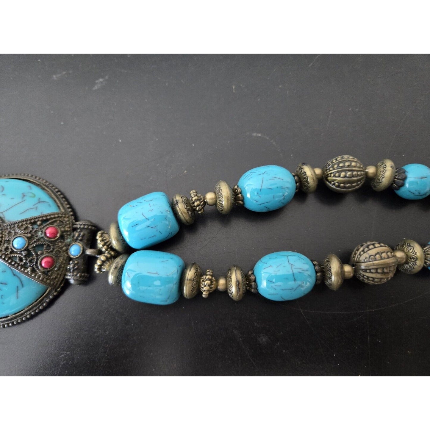 Vintage Custom Jewelry Jem Stones Necklace