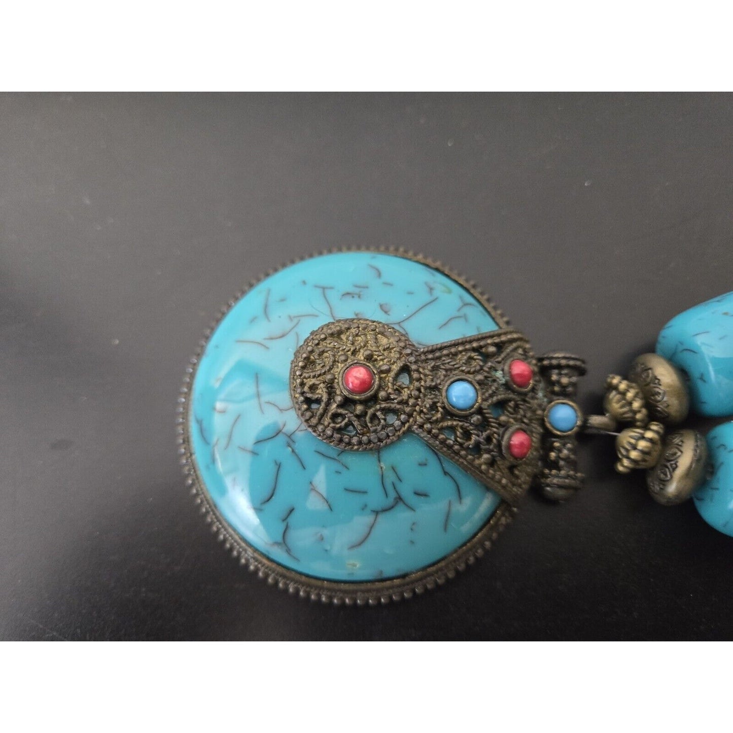 Vintage Custom Jewelry Jem Stones Necklace