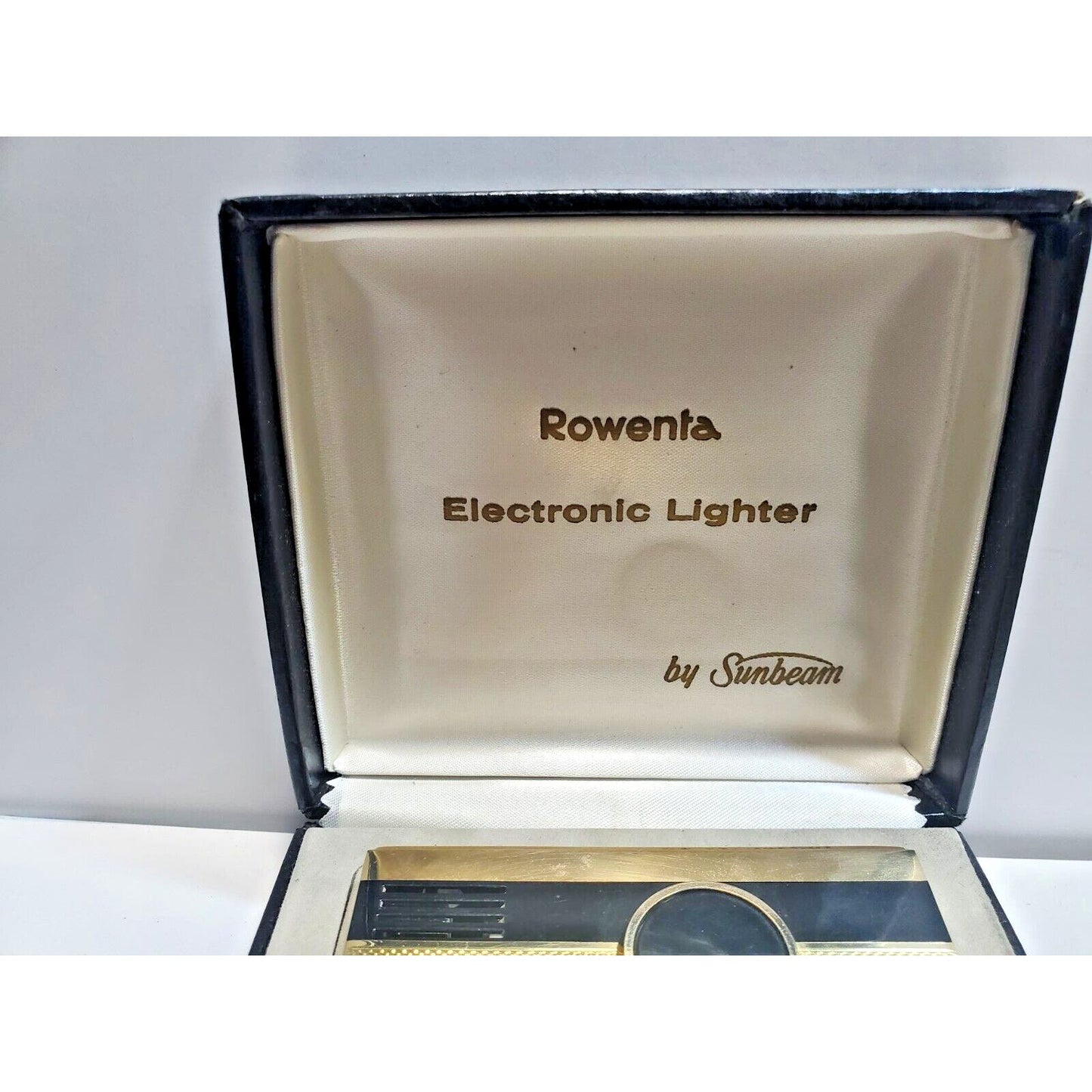 Vintage Rowenta Electronic Table Lighter Sunbeam / Original Box 6676/24
