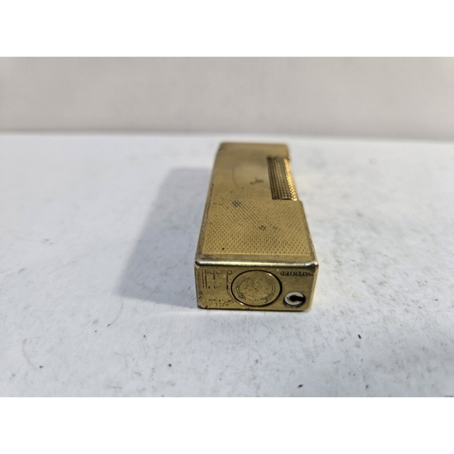 Working Vintage DUNHILL Rollagas Lighter Gold Tone SWISS MADE, 7317/37