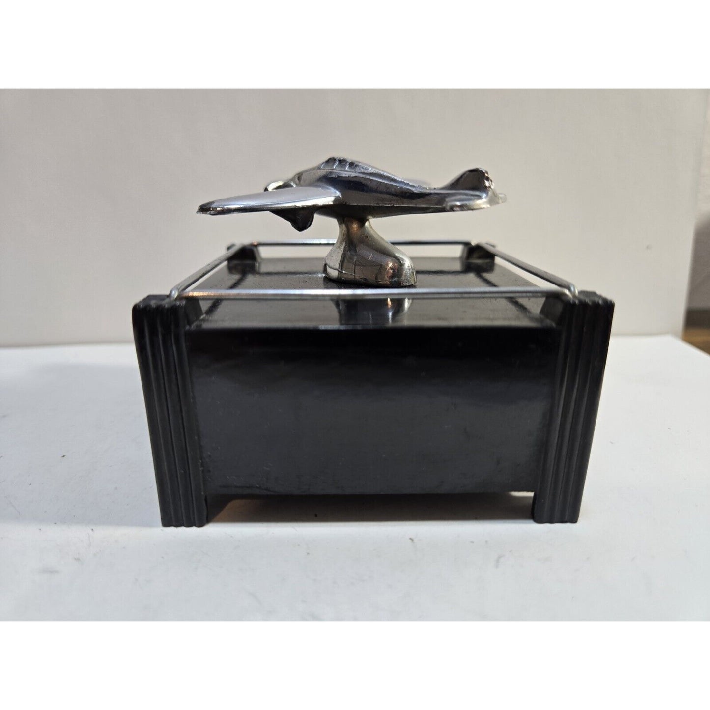 Vintage Dunhill Airplane Silent Flame Table Lighter 7000/40