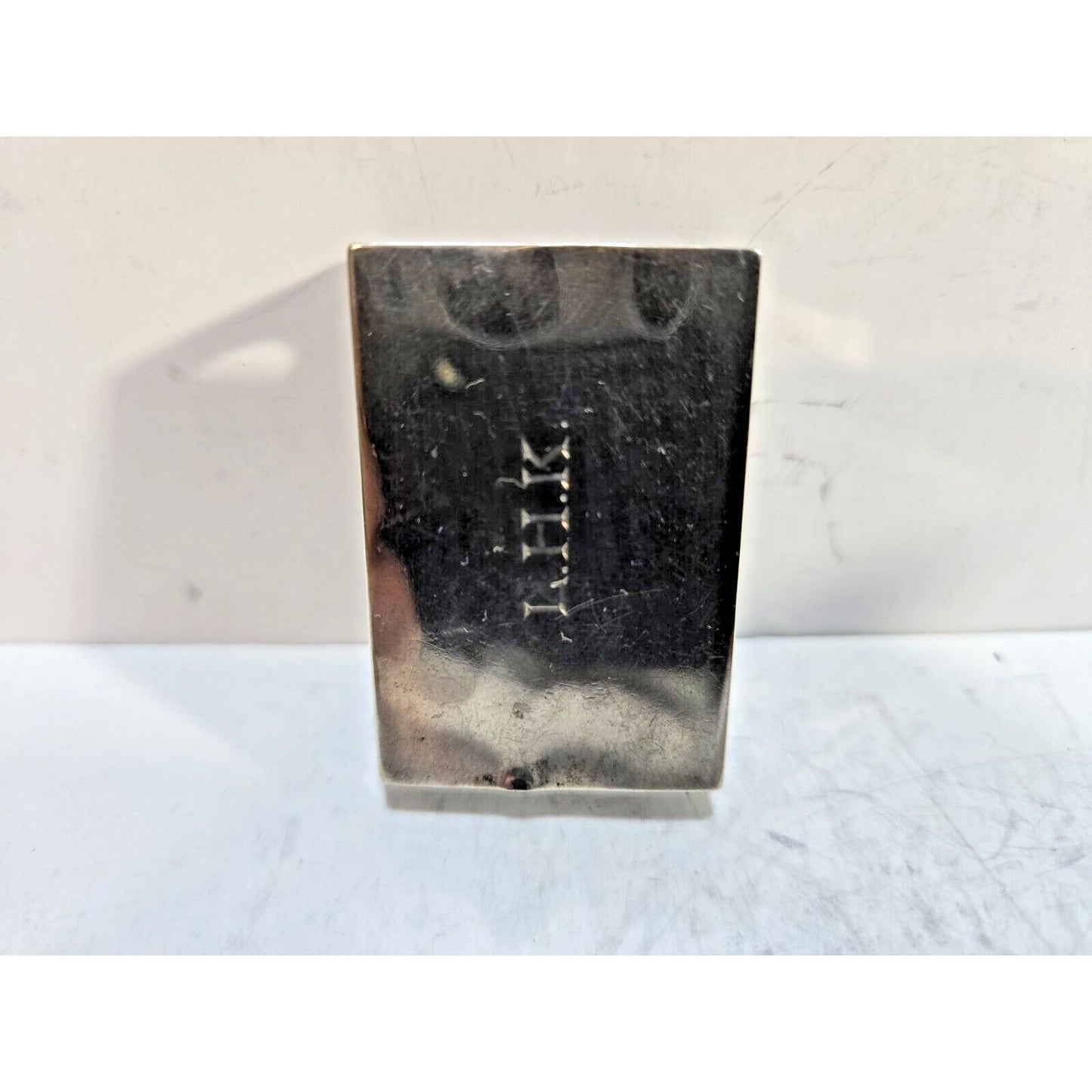 WEBSTER STERLING SILVER MATCHBOX MATCH BOX SAFE HOLDER CASE 6802/3