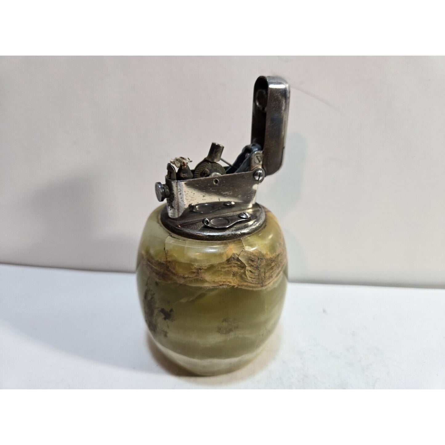 Working Vintage Thorens Marble Base Table Lighter Double Claw 6916/40