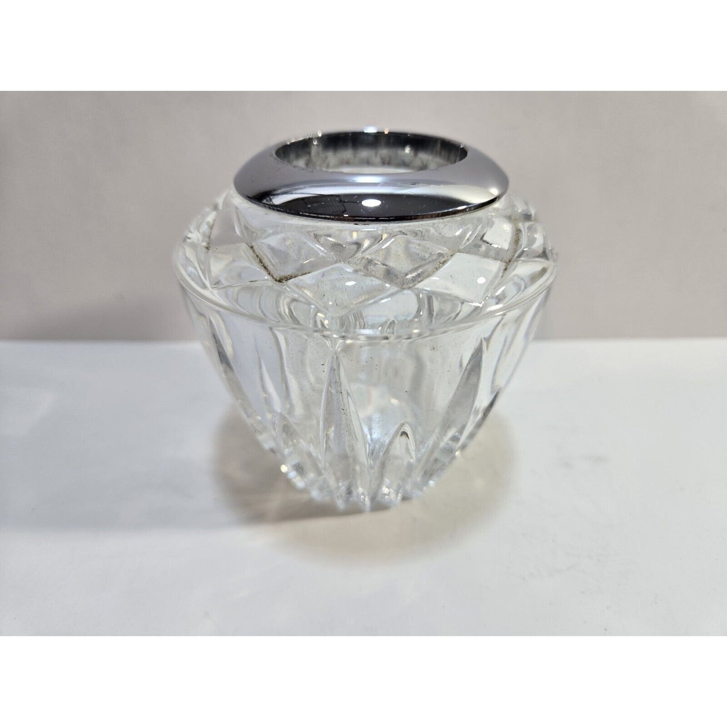 Vintage Heavy Crystal Cigarette Holder 3 1/2" 6841/40