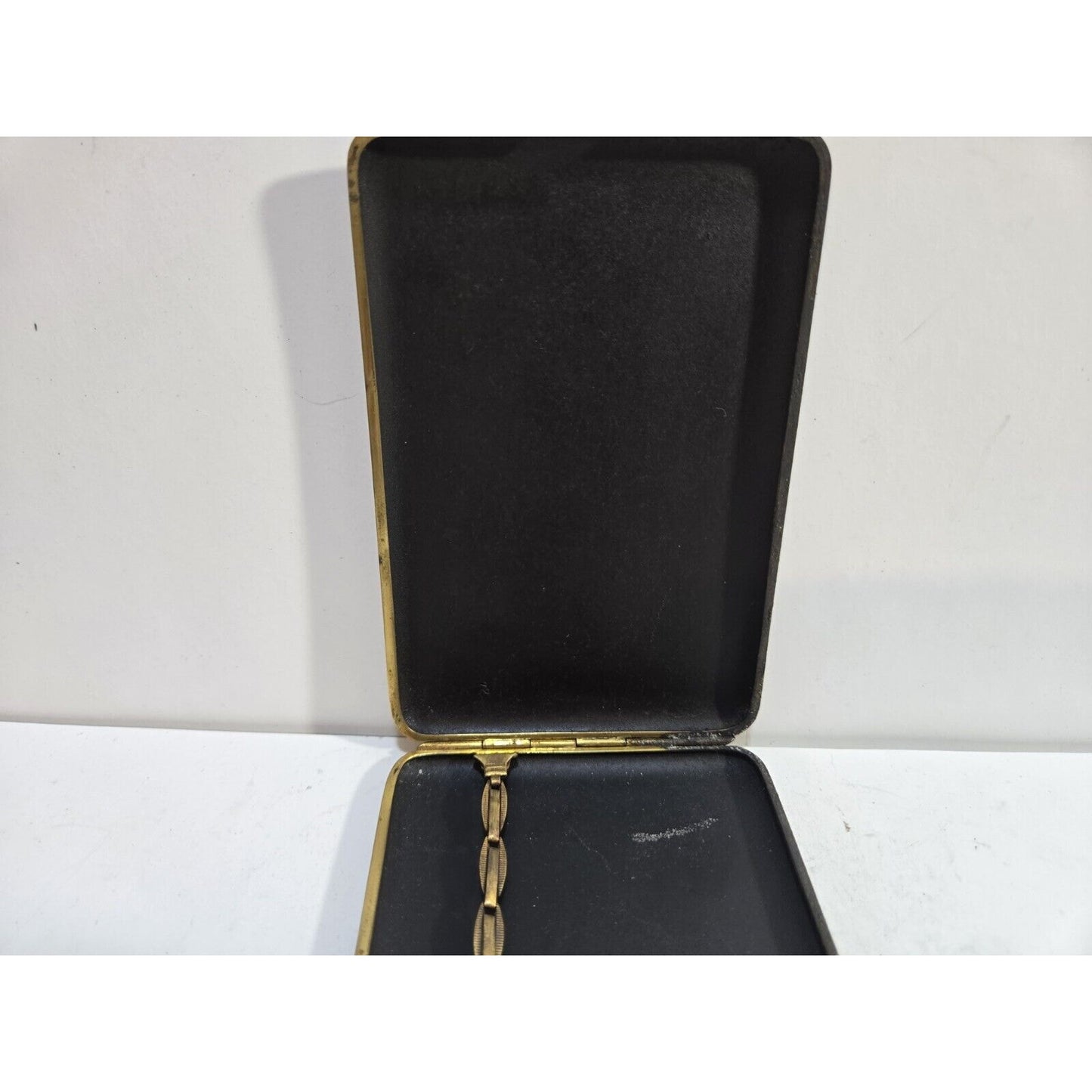 Dragon ANTIQUE Japan Komai Damascene K24 GOLD, SILVER Cigarette Case 7303/2