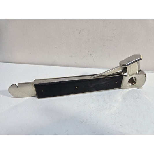 Vintage Working German Donatus Solingen Silver Tone Cigar Cutter 6863/6