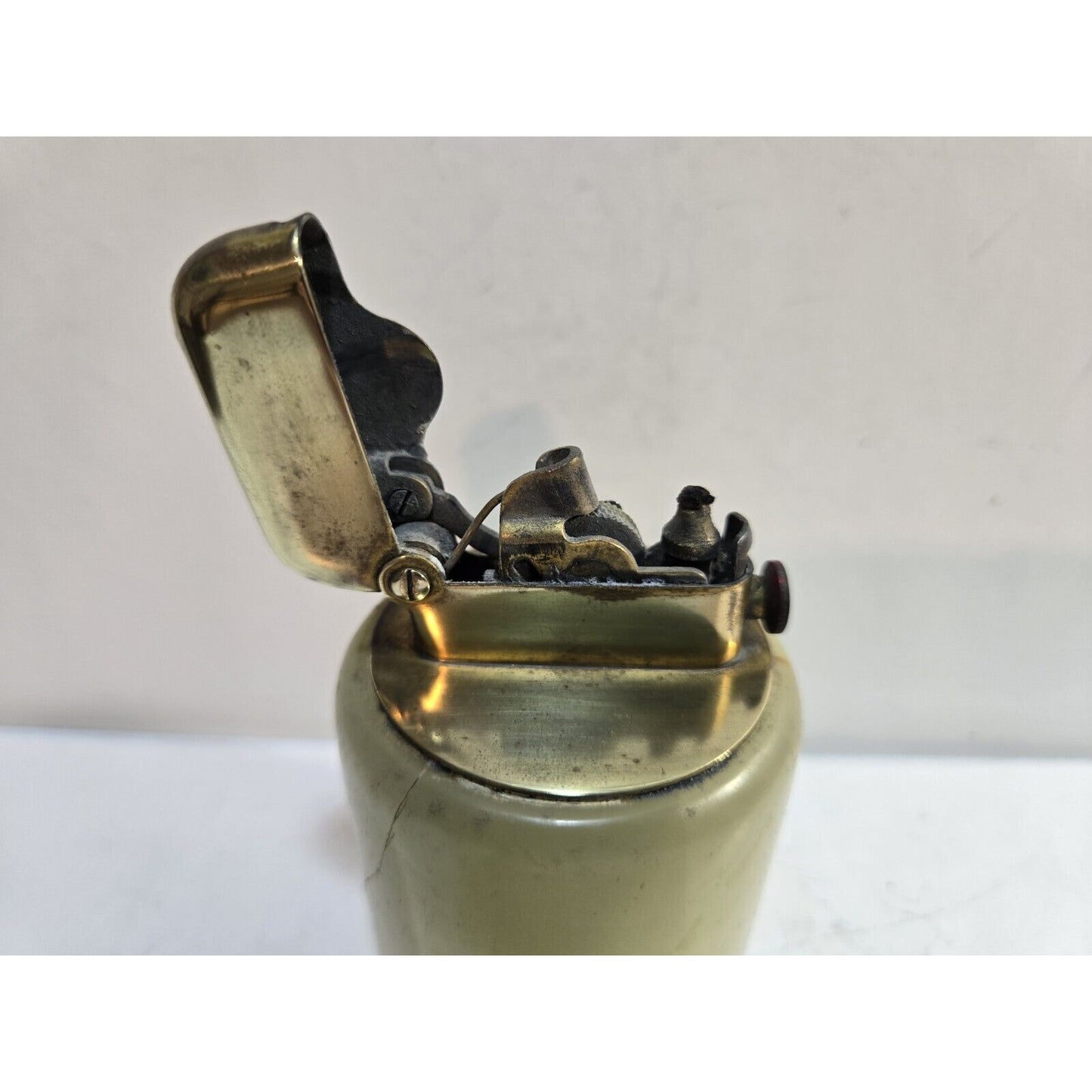 Working Vintage Thorens Marble Base Table Lighter Single Claw 7605/40