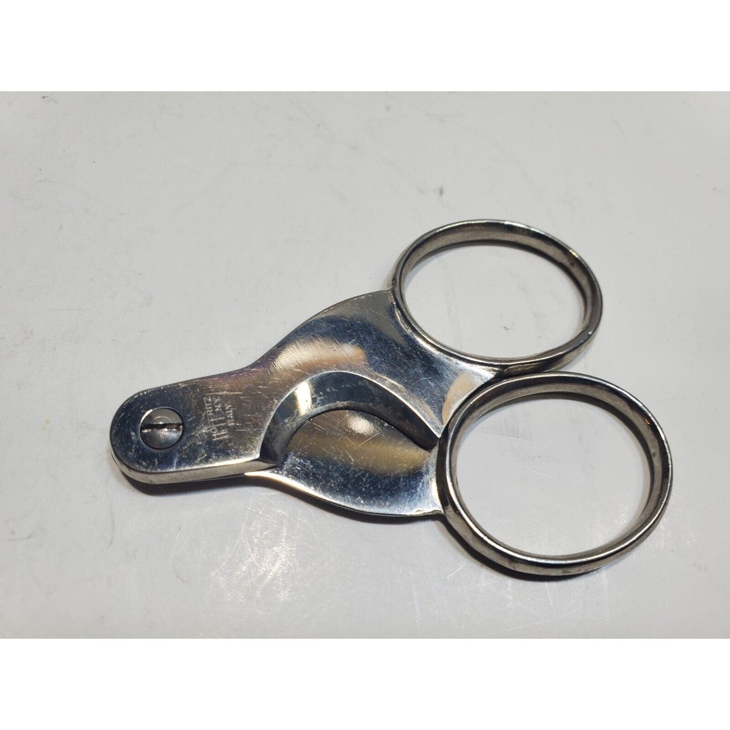 Hoffritz Stainless Steel Italy Cigar Scissors Cutter Rare 6347/6