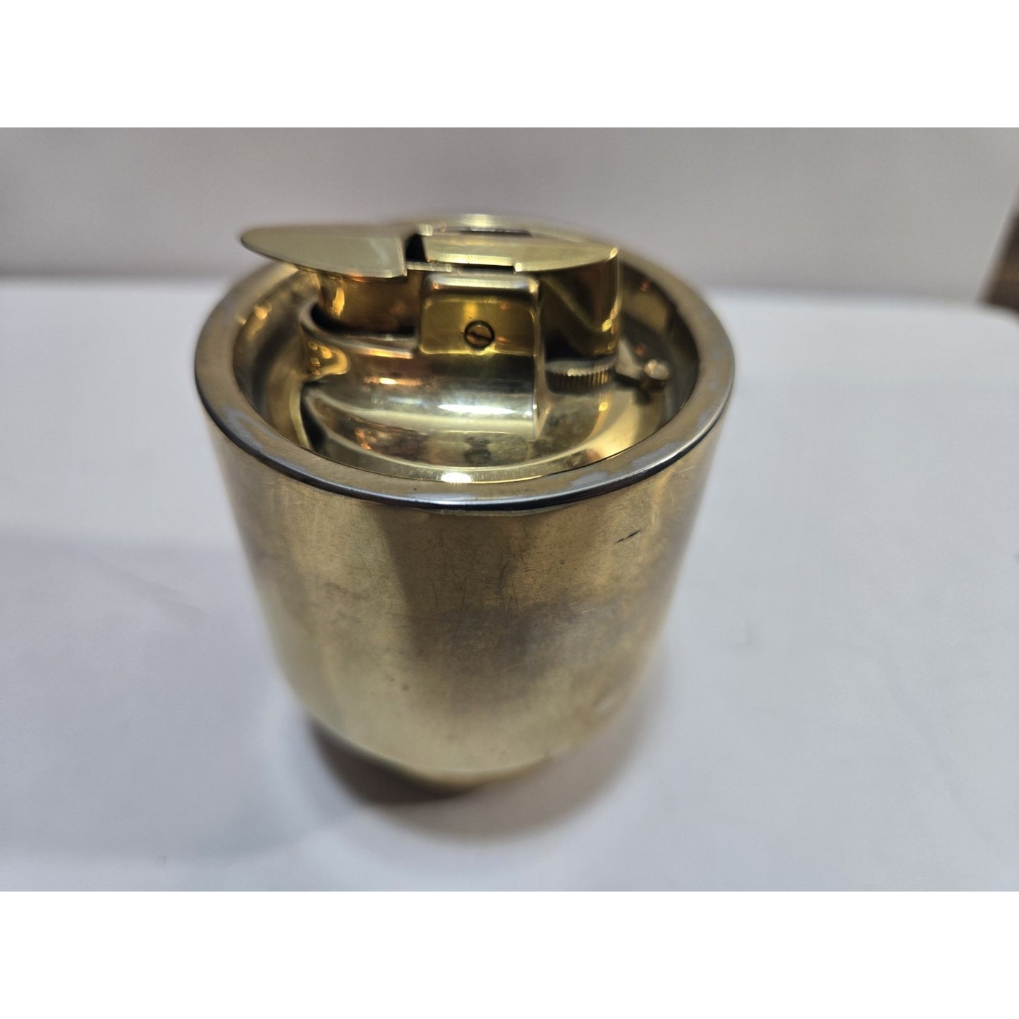 Working Vintage 1960's Ronson Varaflame 1 PD Butane Table Lighter 7939/13