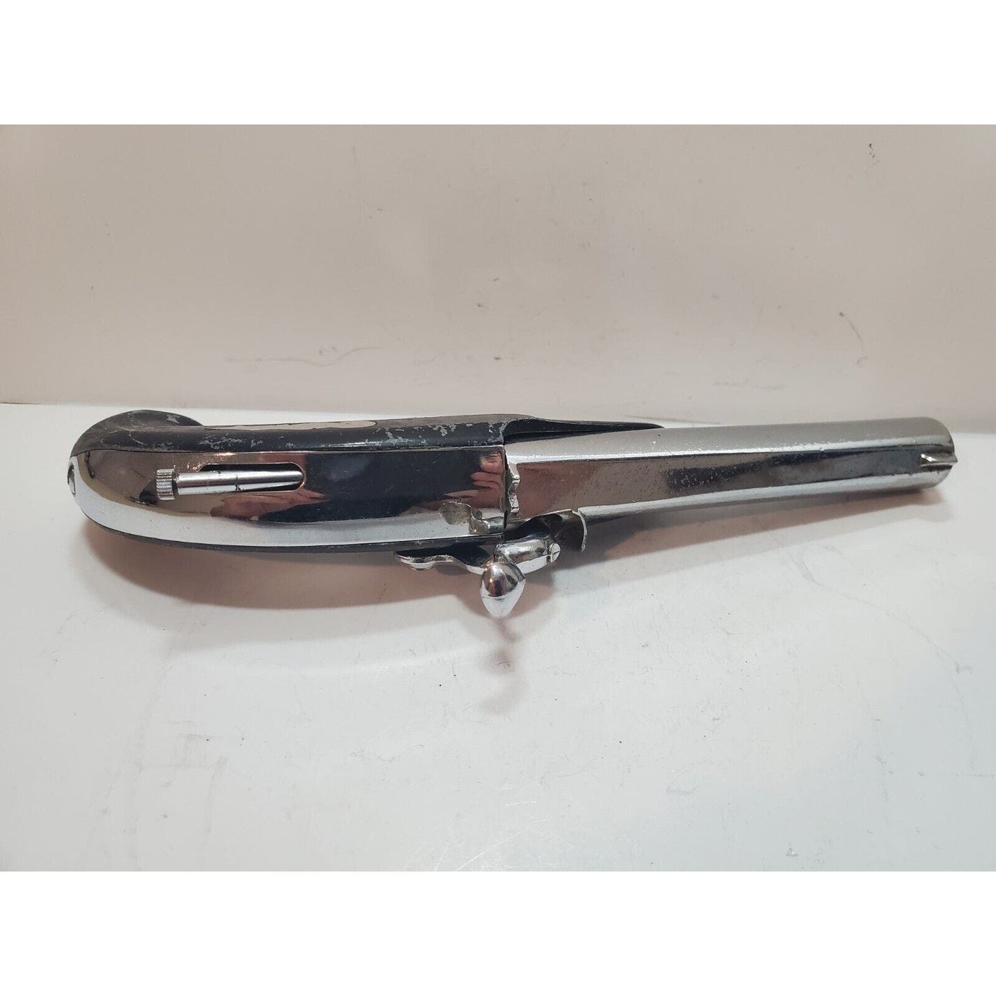 Flintlock Gun Dueling Pistol Table Cigarette Lighter Tobacciana Vintage 6281/28