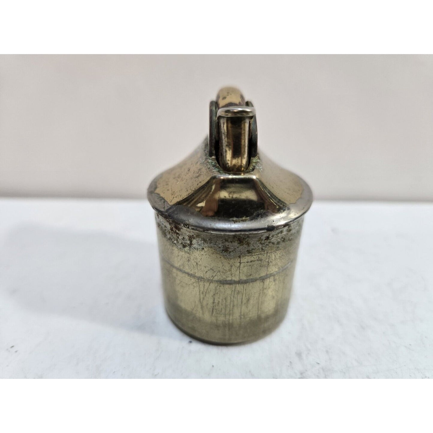 Vintage Working EVANS Brass Table Lighter INSERT Fits 1 1/2" Round Base 7117/22