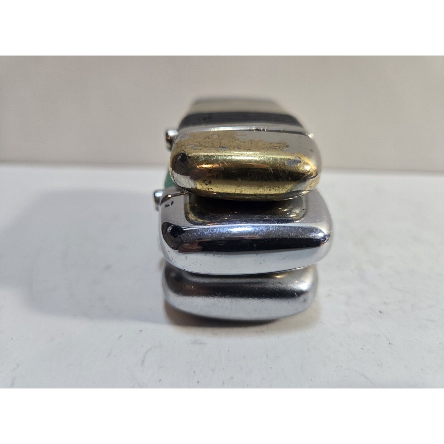 Lot of 3 Scripto VU Vintage Lighters 6985/35