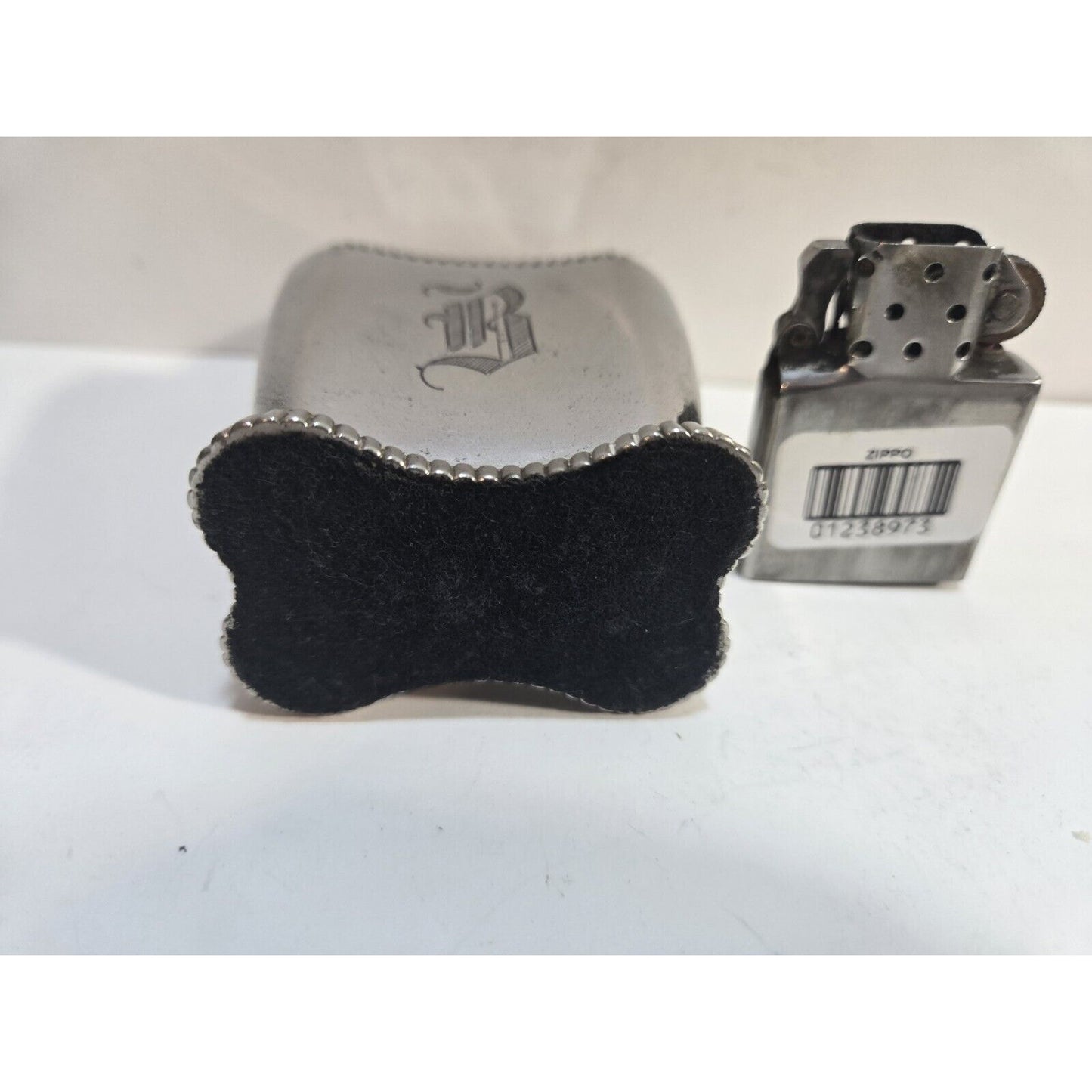 Working VINTAGE ZIPPO LADY BRADFORD Table Lighter Zippo Rebuild 6884/13