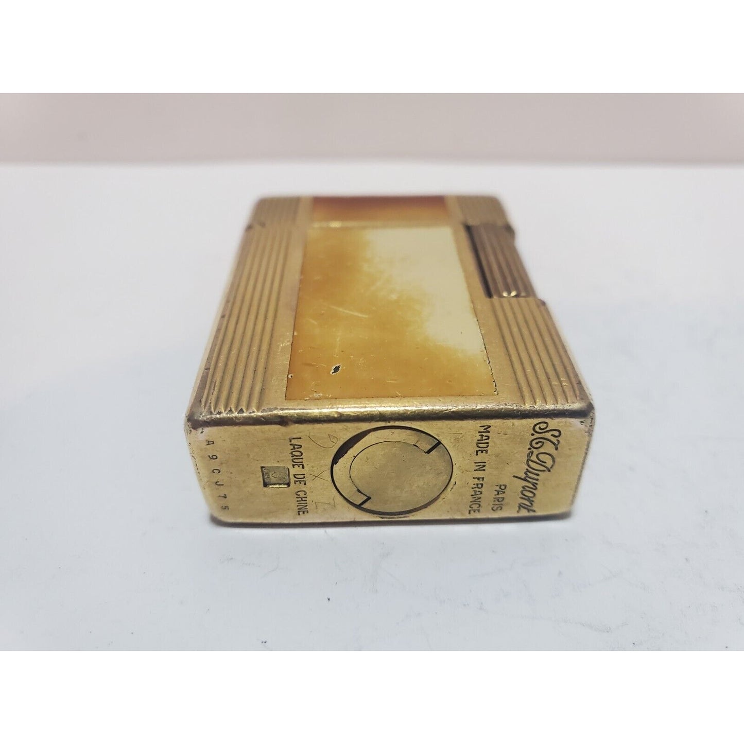 Vintage ST Dupont Lighter, Line 1 Small, BR, Laque De Chine 6881/37