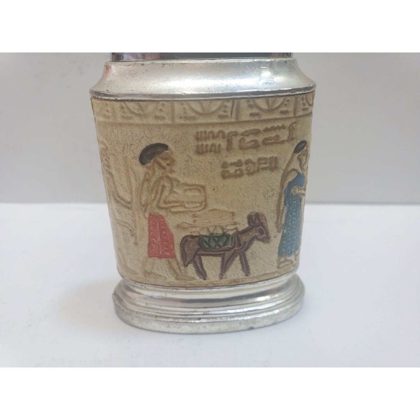 Vintage Working Table Lighter Egypt Scene 6472/40