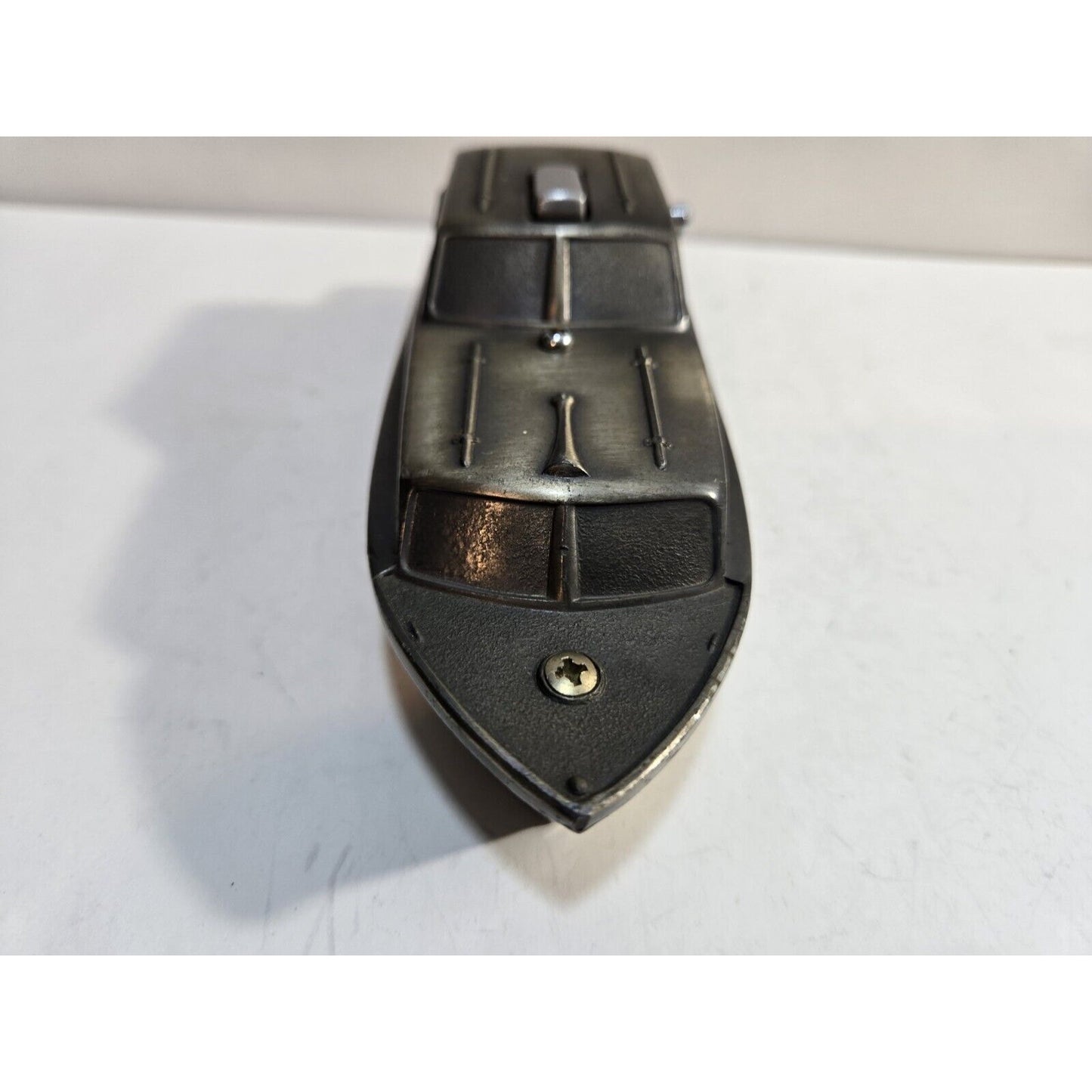 Working VINTAGE SHIELDS NAUTICAL CABIN CRUISER BOAT METAL TABLE LIGHTER 7225/40