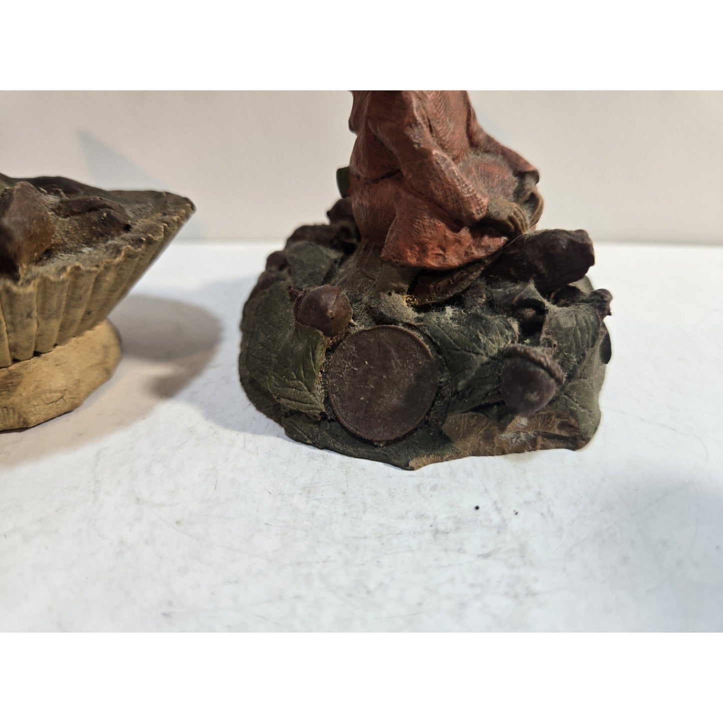 Lot 2 Vintage Tom Clark Gnome Figurines