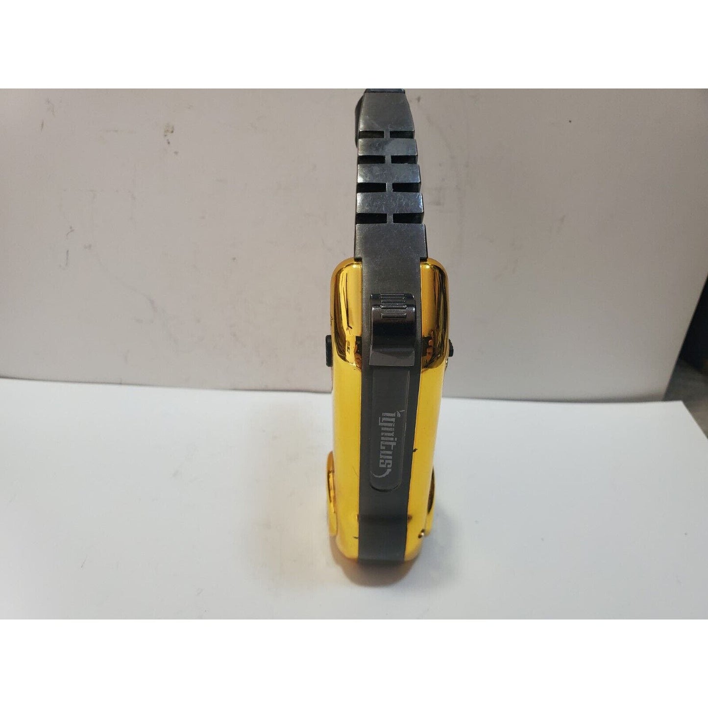 Working Vintage Ignitus Magnum Torch Lighter Gold Tone 6312/35