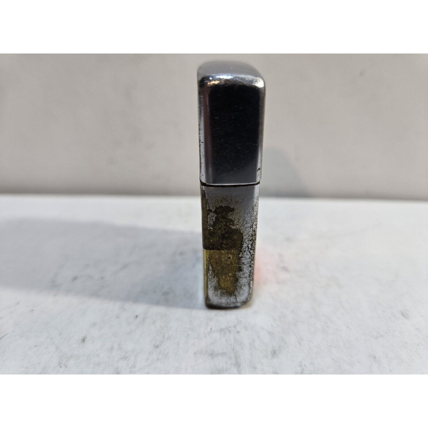 Vintage Zippo Lighter Pat # 2032695 3 Barrel Hinge 7645/33