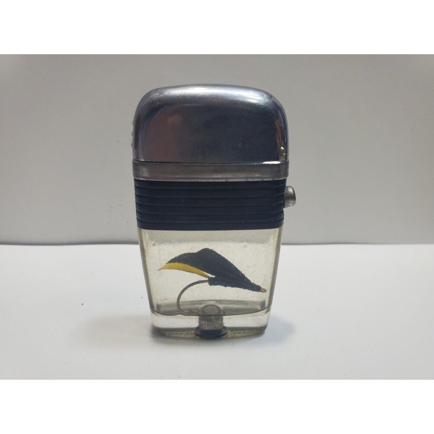 Working Vintage Scripto Vu Lighter Fly Fishing Hook Lure 6532/29