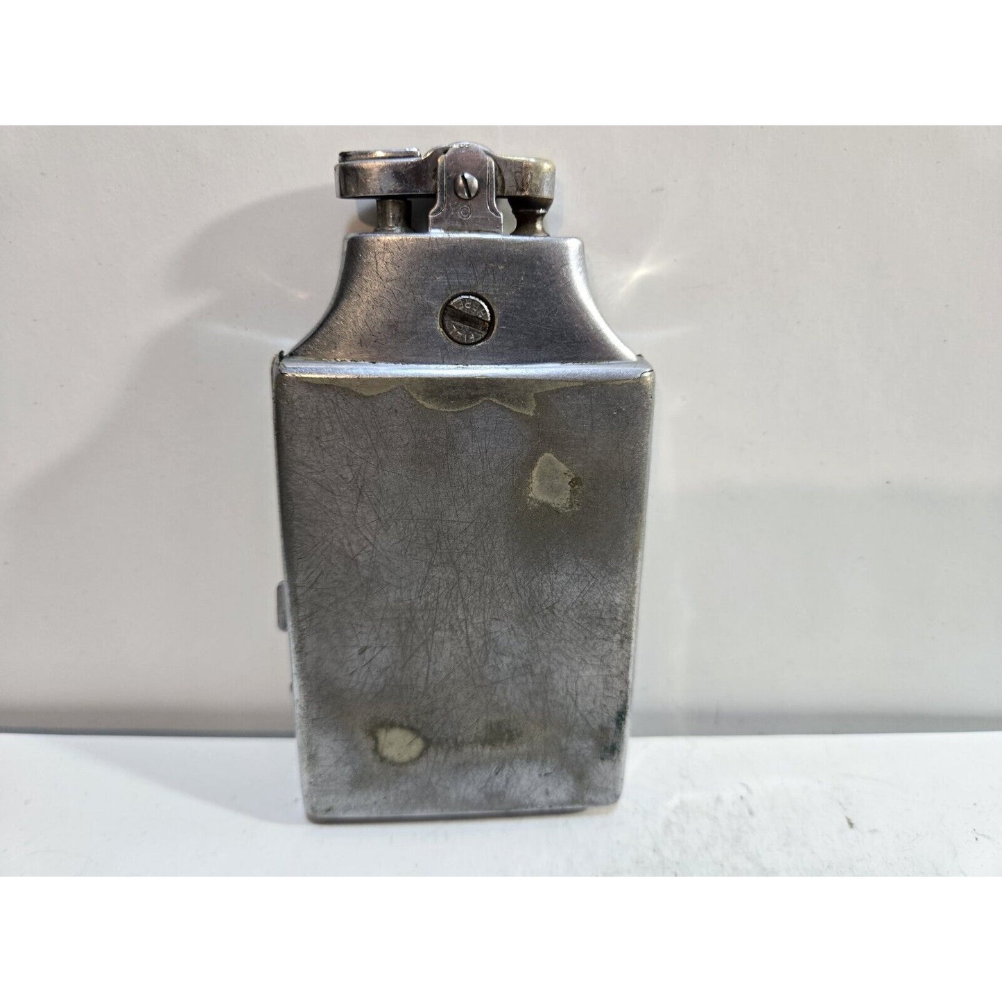 Working Ronson Mastercase Silver Tone Cigarette Case Lighter 7172/14