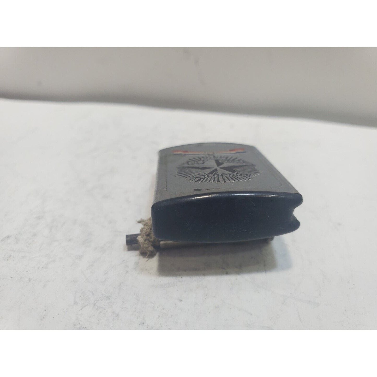 SCHENLEY MAYFLOWER PENNSYLVANIA STRAIGHT WHISKEY MATCH LITE LIGHTER STRIKER