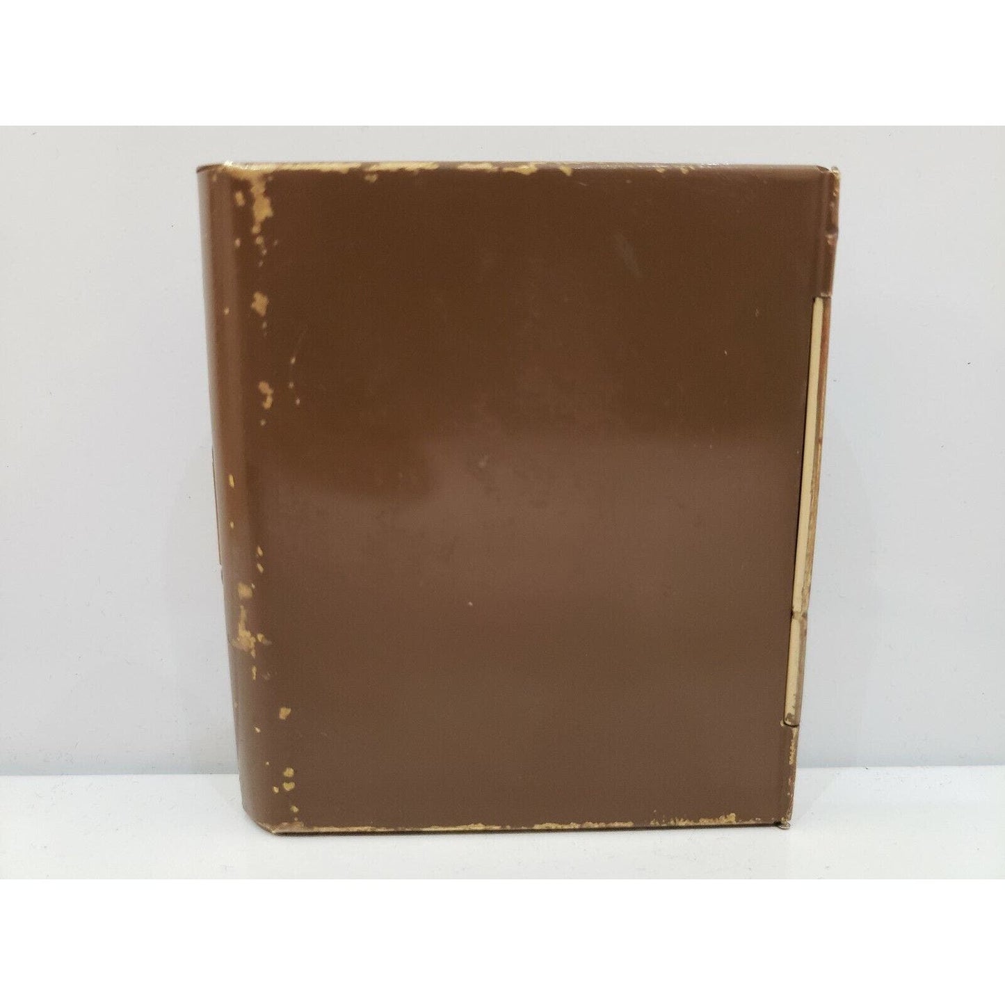 VINTAGE / Antique Art Deco Gold & Brown Enamel Cigarette Case / Rare 499/21