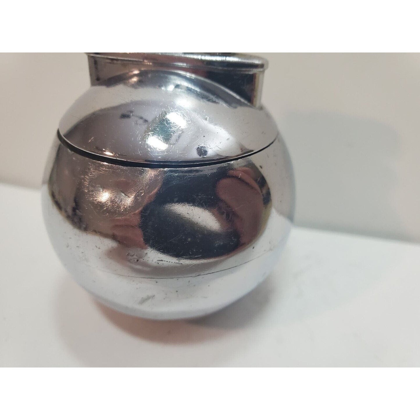 Vintage 1929 Ronson Rondelight Art Deco Silver Table Lighter 6156/13