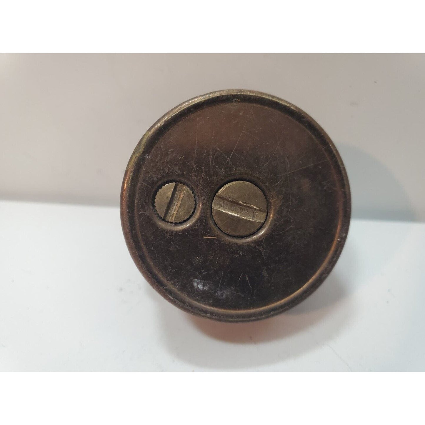 Vintage Working Brass Table Lighter INSERT Fits 1 1/2" Round Base 6138/22